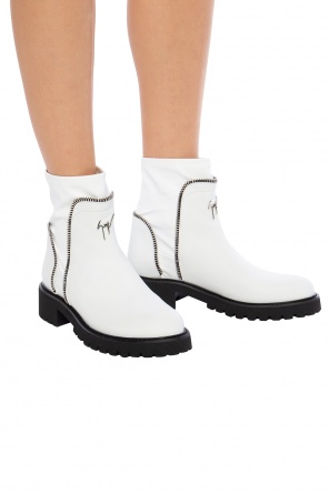 ‘combat’ heeled ankle boots with sock, zdjęcie 2 ‘combat’ heeled ankle boots with sock od Giuseppe Zanotti